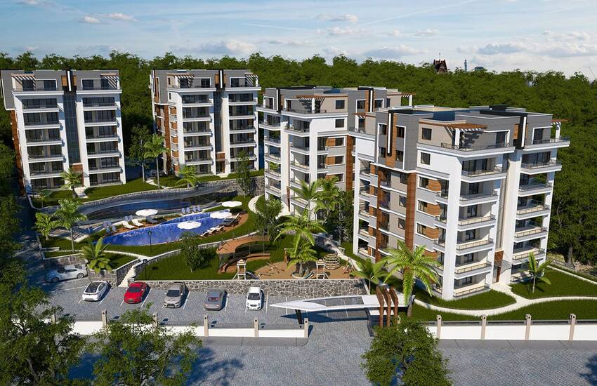 آپارتمانهای با کیفیت طراحی در منطقه در حال توسعه بورسا 1