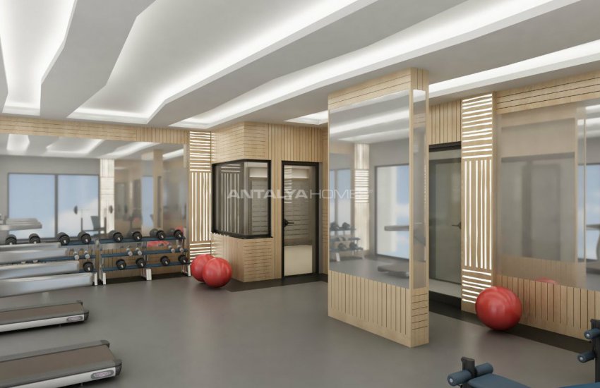 Flats with Remarkable Sea and Mountain Views in Alanya 14