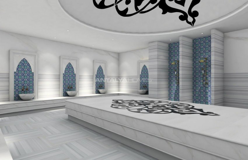 Flats with Remarkable Sea and Mountain Views in Alanya 16