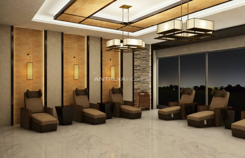 Flats with Remarkable Sea and Mountain Views in Alanya 17