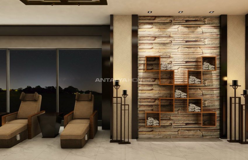 Flats with Remarkable Sea and Mountain Views in Alanya 18