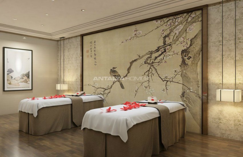 Flats with Remarkable Sea and Mountain Views in Alanya 19