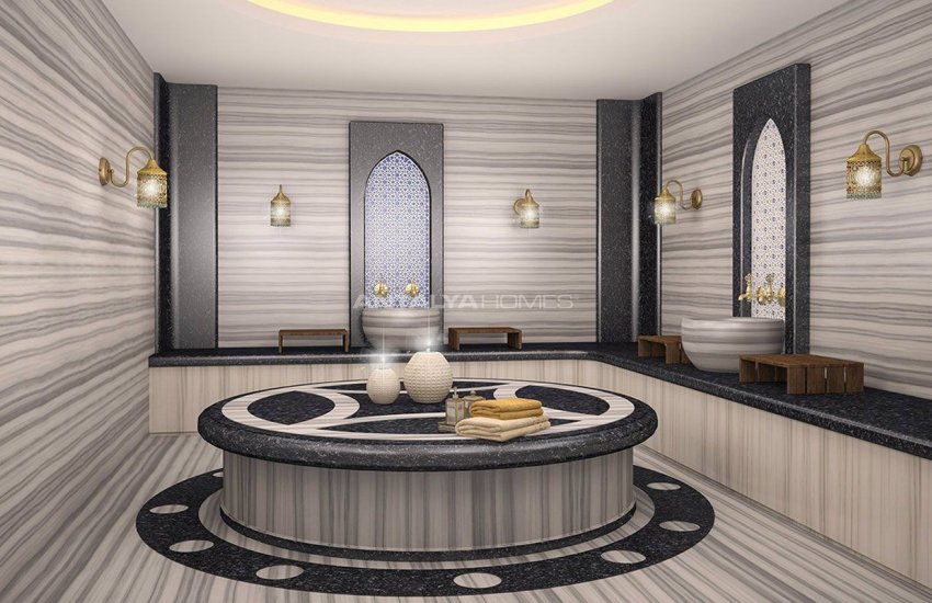 Holiday Apartments with Separate Kitchen in Alanya Oba 17
