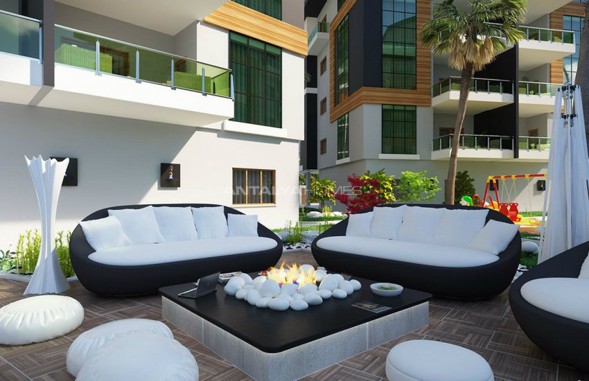 Holiday Apartments with Separate Kitchen in Alanya Oba 6