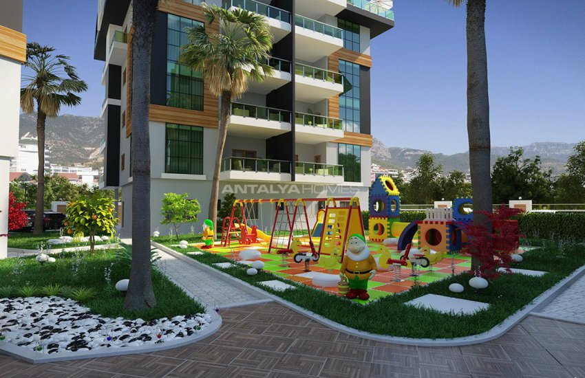 Holiday Apartments with Separate Kitchen in Alanya Oba 7