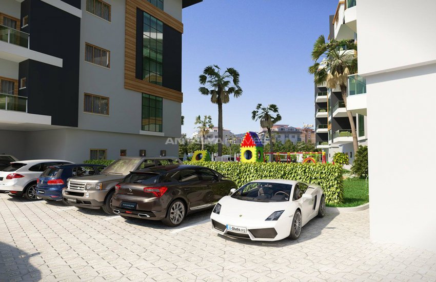 Holiday Apartments with Separate Kitchen in Alanya Oba 9