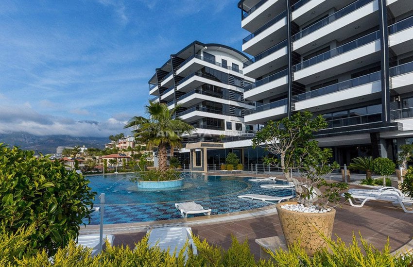 Alanya Kargıcak'ta Panoramik Deniz Manzaralı Daireler 2