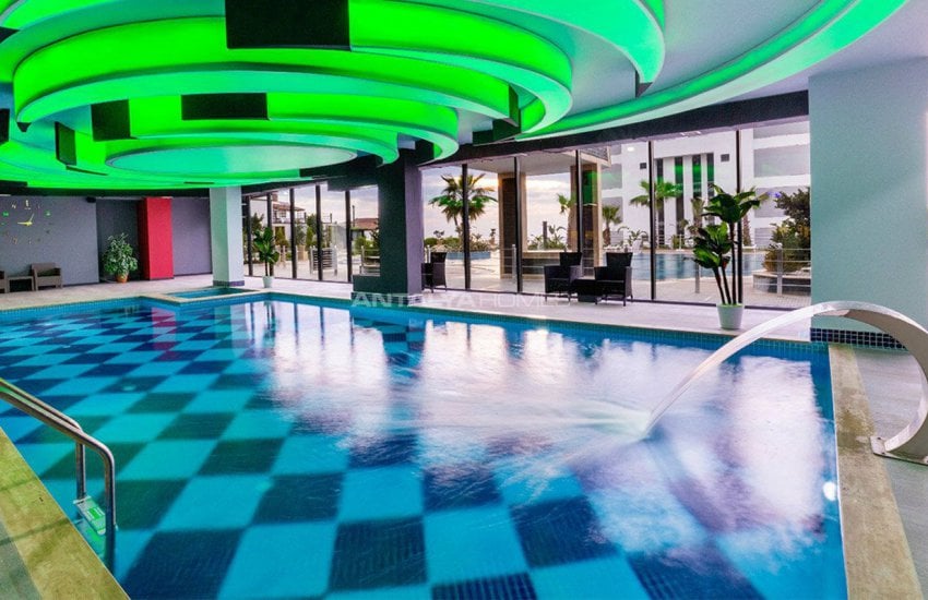 Alanya Kargıcak'ta Panoramik Deniz Manzaralı Daireler 11