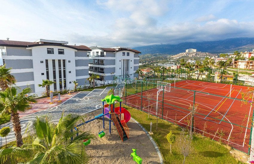 Alanya Kargıcak'ta Panoramik Deniz Manzaralı Daireler 3
