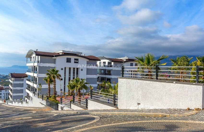 Alanya Kargıcak'ta Panoramik Deniz Manzaralı Daireler 5