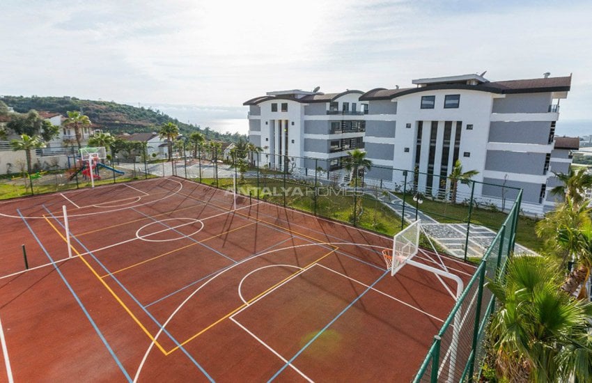 Alanya Kargıcak'ta Panoramik Deniz Manzaralı Daireler 7