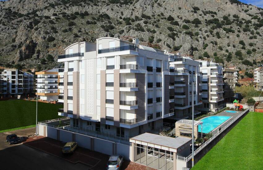 Wohnung In Komplex In Der Nähe Von Sozialen Einrichtungen In Antalya
