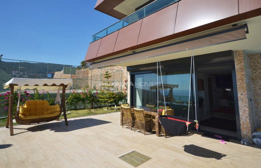 Alanya Bektaş’ta Panoramik Deniz Manzaralı Lüks Villalar 5