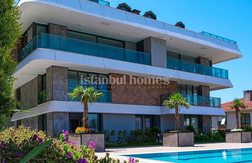 Büyükçekmece�de Göl ve Deniz Manzaralı Sıfır Daireler