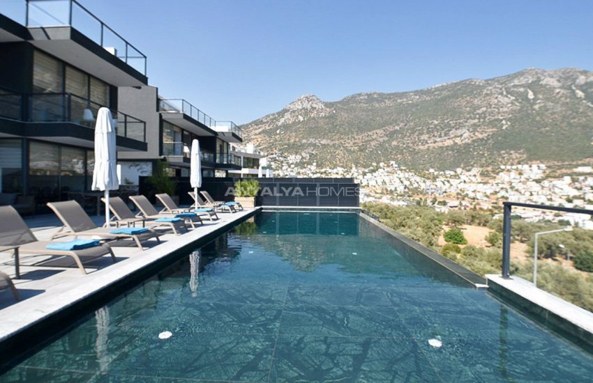 4 Slaapkamer Vakantievilla's Met Zeezicht In Kalkan 2