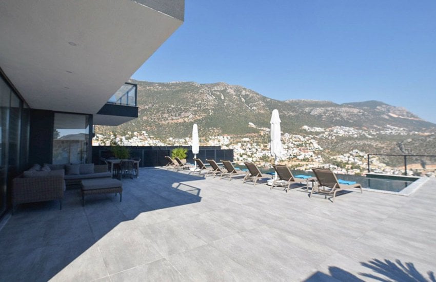 4 Slaapkamer Vakantievilla's Met Zeezicht In Kalkan 5