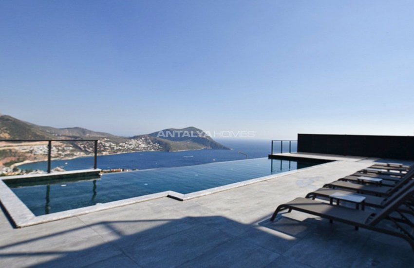 4 Slaapkamer Vakantievilla's Met Zeezicht In Kalkan 10