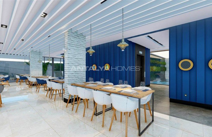 Alanya Merkezde Denize 250 Mt Uzaklıkta Sıfır Daireler 11