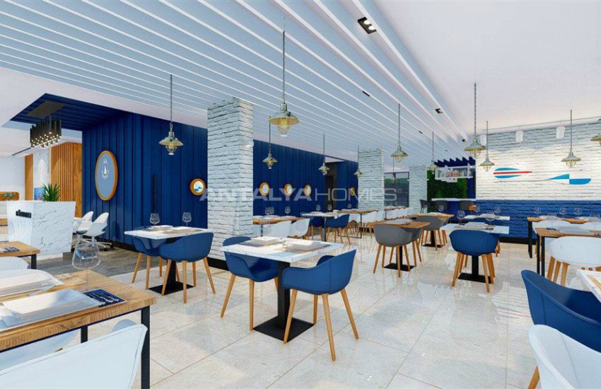 Alanya Merkezde Denize 250 Mt Uzaklıkta Sıfır Daireler 12