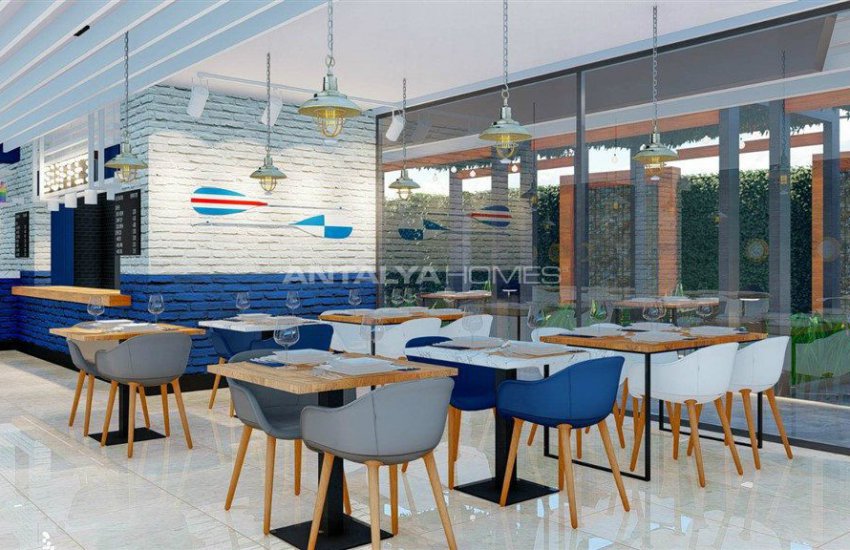 Alanya Merkezde Denize 250 Mt Uzaklıkta Sıfır Daireler 13