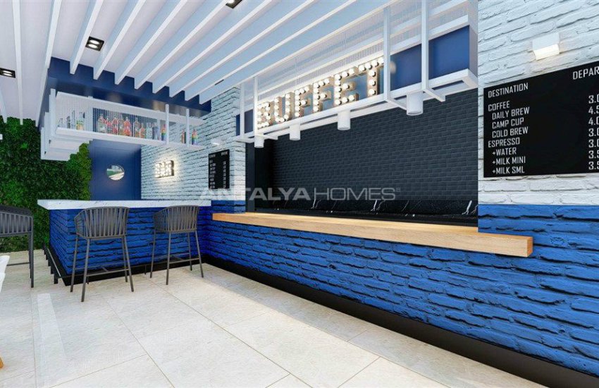 Alanya Merkezde Denize 250 Mt Uzaklıkta Sıfır Daireler 15