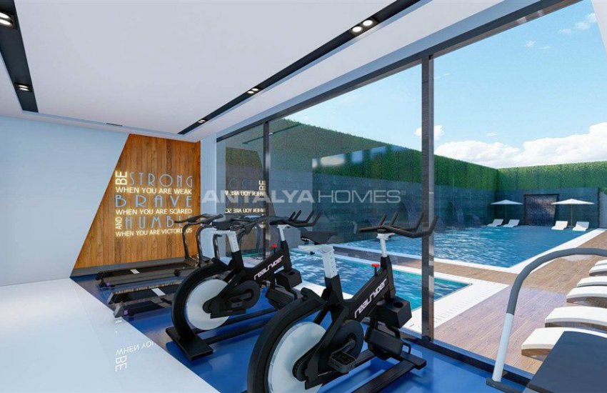 Alanya Merkezde Denize 250 Mt Uzaklıkta Sıfır Daireler 17