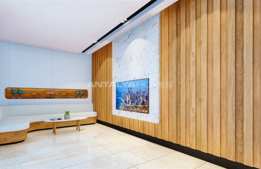 Alanya Merkezde Denize 250 Mt Uzaklıkta Sıfır Daireler 18