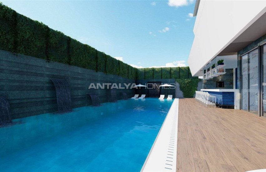 Alanya Merkezde Denize 250 Mt Uzaklıkta Sıfır Daireler 7