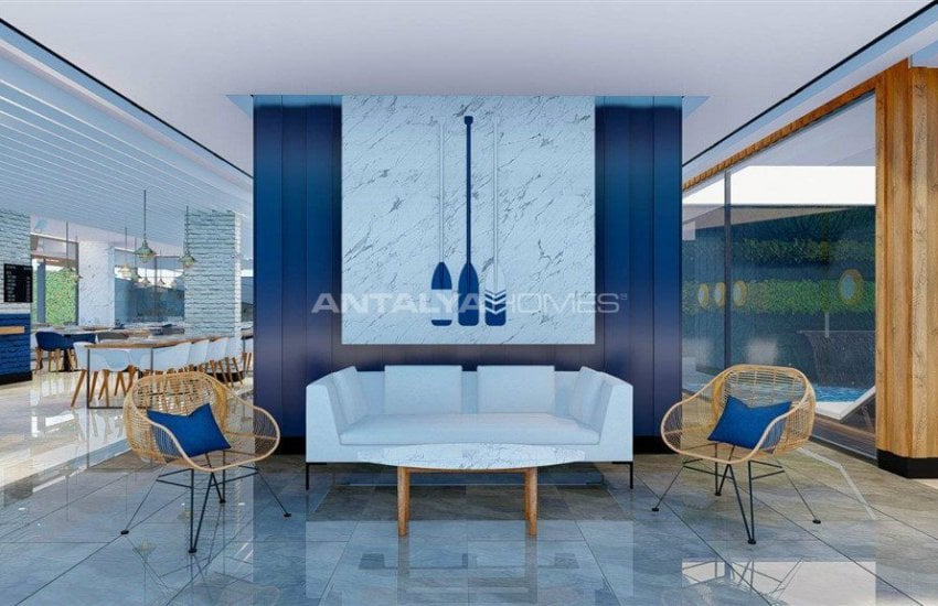 Alanya Merkezde Denize 250 Mt Uzaklıkta Sıfır Daireler 8