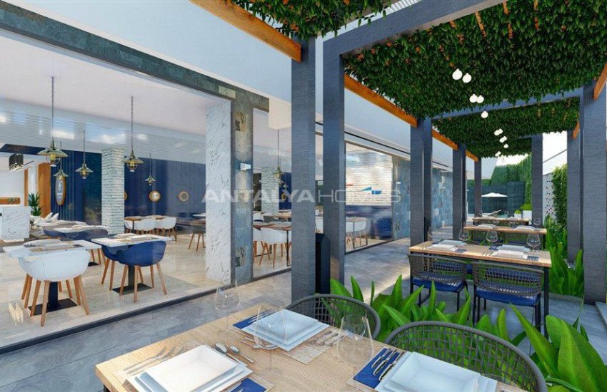 Alanya Merkezde Denize 250 Mt Uzaklıkta Sıfır Daireler 9