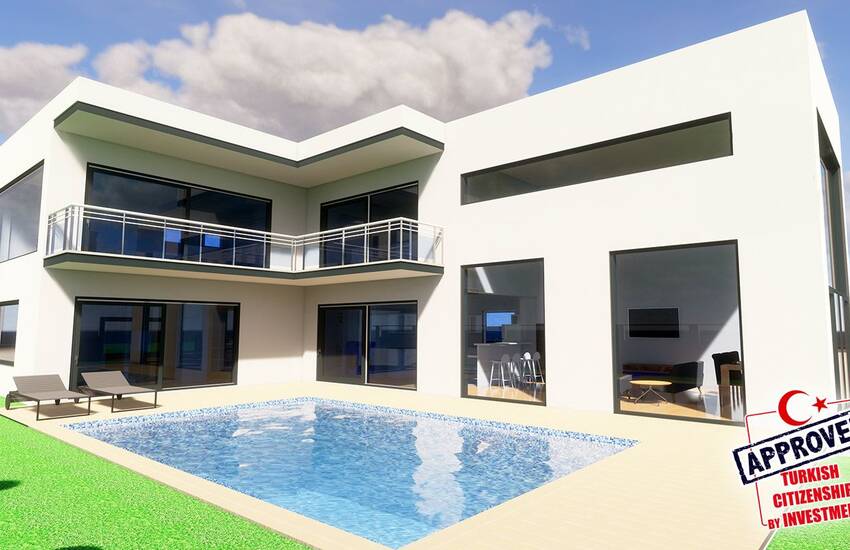 Futuristische Villa Met Zwembad In Belek Antalya 1