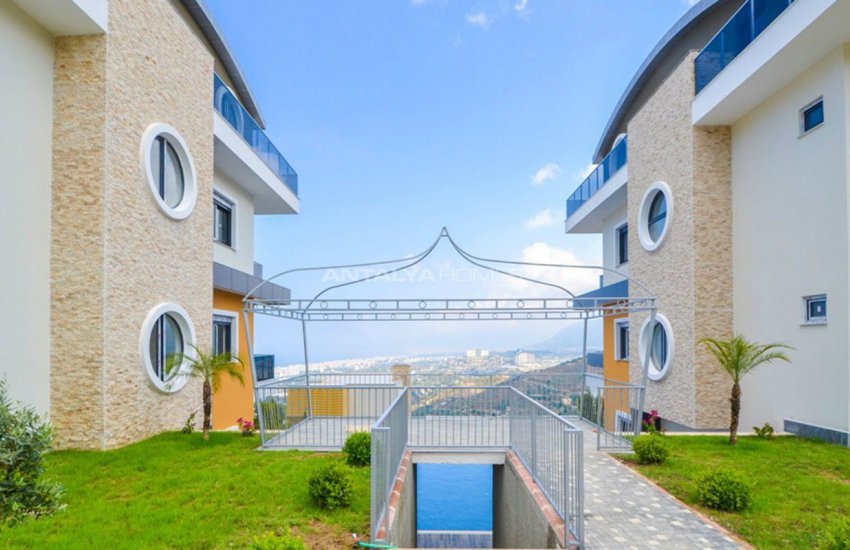 Duplex Alanya Apartments with Remarkable Sea View 12