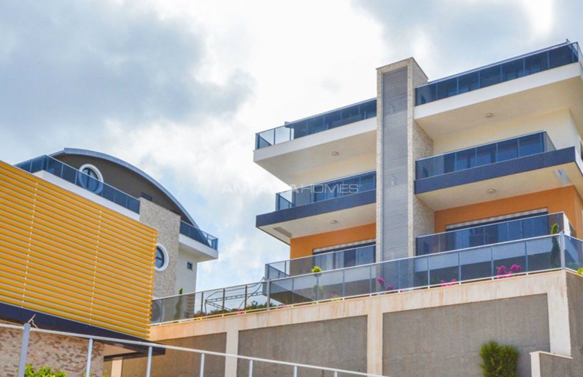 Duplex Alanya Apartments with Remarkable Sea View 14