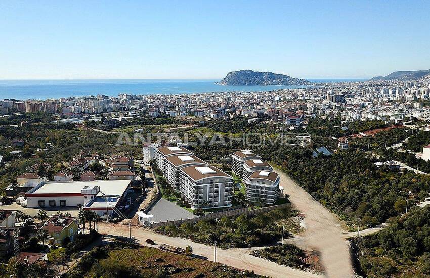 Centrally Located Alanya Apartments in Oba with Sea View 2