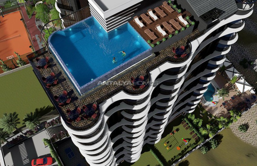 Appartementen Met Prachtig Uitzicht Op De Natuur In Alanya 12