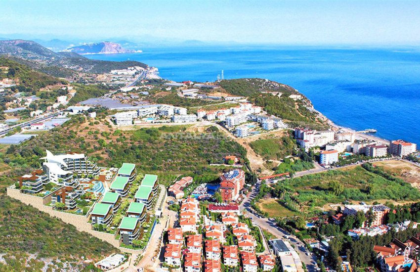 Sea View Detached Villas in Alanya 2