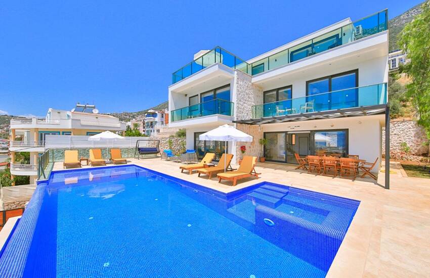 Fully Furnished Villa with 2 Swimming Pools in Kalkan 1