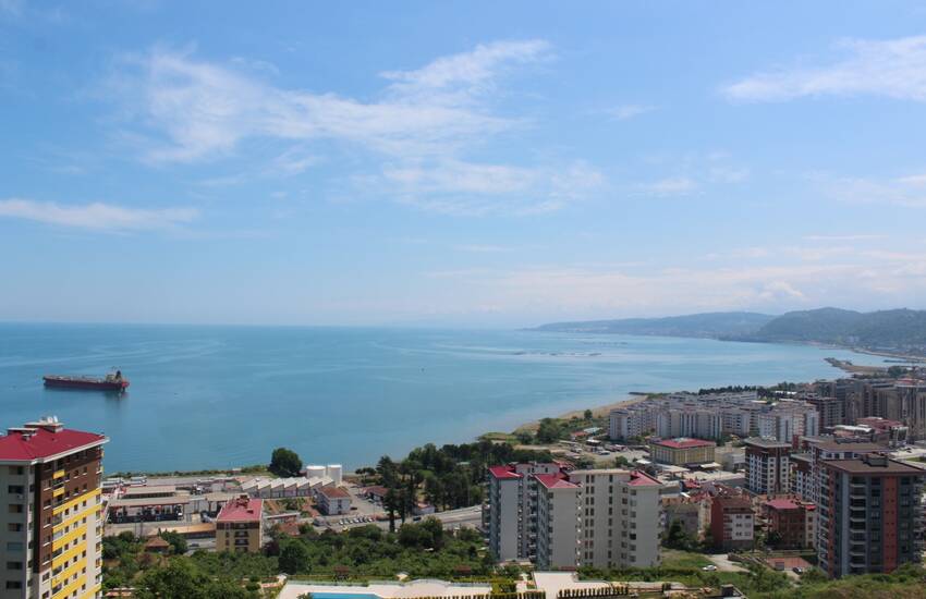 Sea View Real Estate in Trabzon with High Quality Workmanship