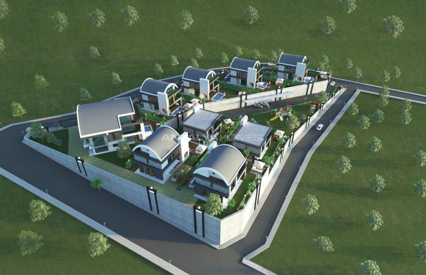 Zeezicht Villa's 600 M Van Strand In Alanya Kargicak 18