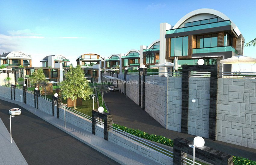 Zeezicht Villa's 600 M Van Strand In Alanya Kargicak 4