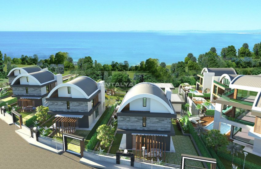 Zeezicht Villa's 600 M Van Strand In Alanya Kargicak 6