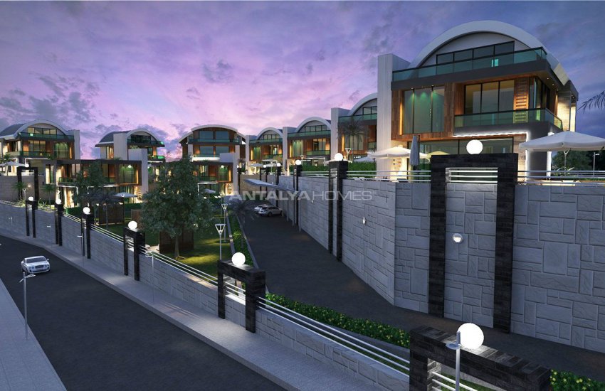 Zeezicht Villa's 600 M Van Strand In Alanya Kargicak 8