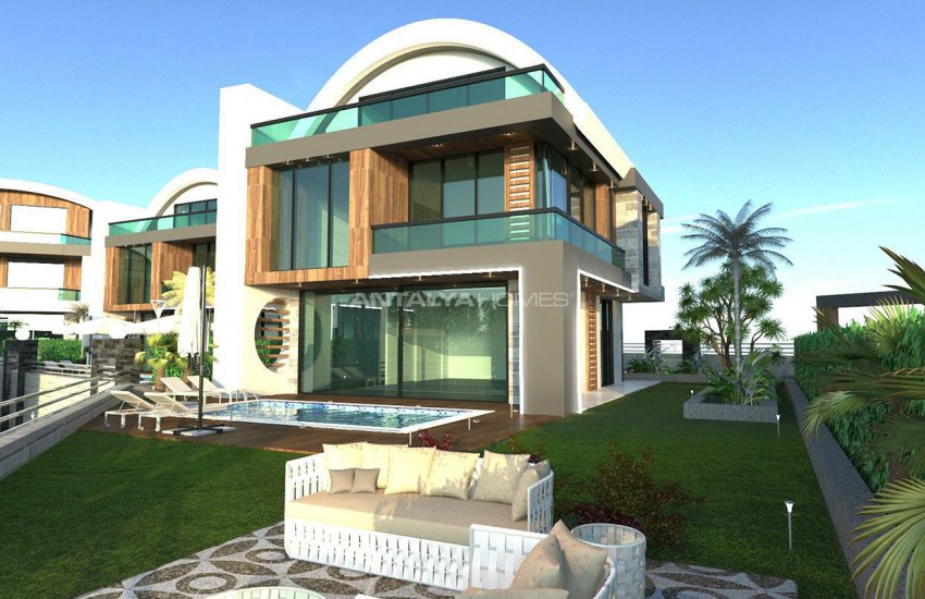 Zeezicht Villa's 600 M Van Strand In Alanya Kargicak 9