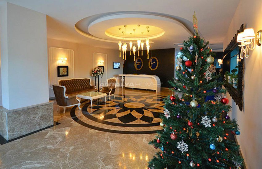 Seaside Apartments Close Social Amenities in Alanya Oba 12