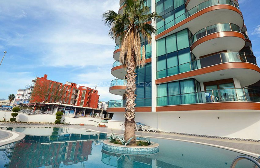Seaside Apartments Close Social Amenities in Alanya Oba 5