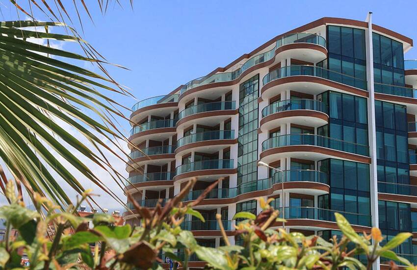 Seaside Apartments Close Social Amenities in Alanya Oba 1
