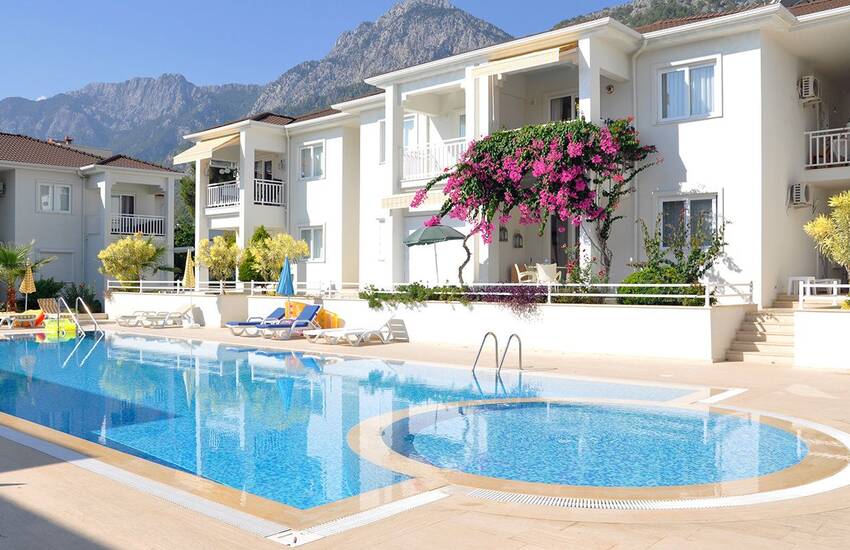 Furnished Apartments in the Residential Complex in Kemer