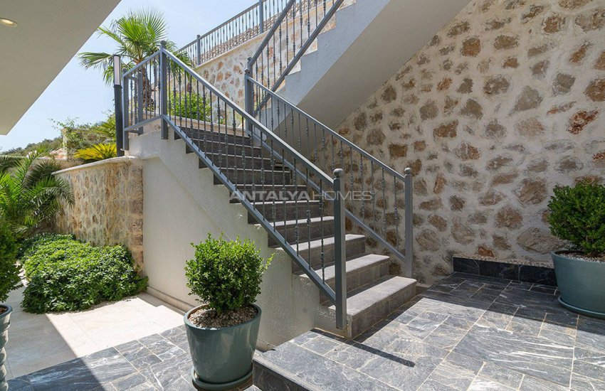4+1 Sheltered Kalkan Villa Overlooking Bay and Islands 10
