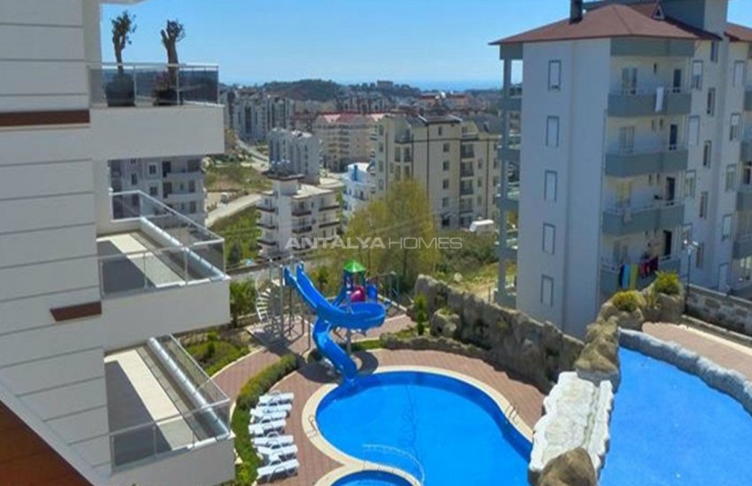 Квартиры 2+1 в Авсалларе, Алания в Видом на Море и Природу 4