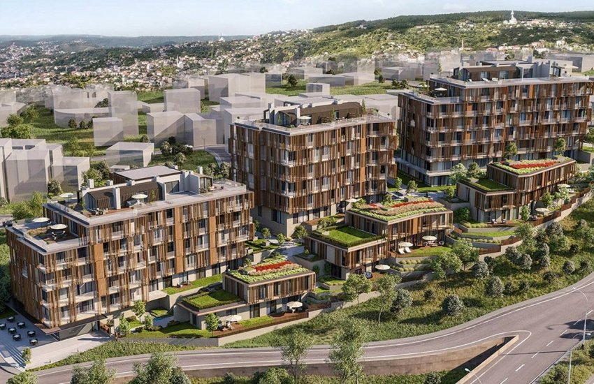 First-class Apartments with Bosphorus View in Beykoz